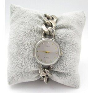 Women Fortron Quartz WR Analog 25mm Dial Causal Round Watch (G478)